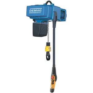 DEMAG DCS Pro 5-500 1/1 H8 VS8-15 480/60 Electric Chain Hoist 1100 Lb. 26 Feet | AC6JBB 34A038