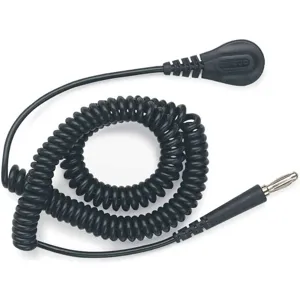 DESCO INDUSTRIES 09680 Esd Ground Cord 12 Feet | AF3PLC 8AHC7