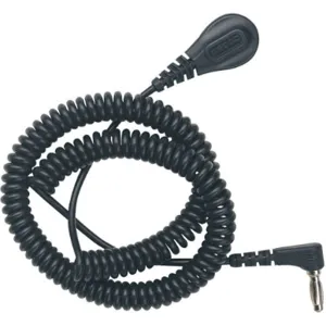 DESCO INDUSTRIES 91095 Ground Cord Right Angle Banana 6 Feet | AF3QDF 8AU87