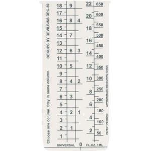 DEVILBISS DPC-59-K10 Disposable Measuring Guide Inserts - Pack Of 10 | AE2MCR 4YEJ2