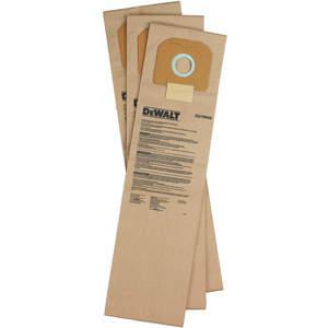 DEWALT D279042 Filter Bag Paper 12 Gallon - Pack Of 3 | AF2QVH 6XDN2