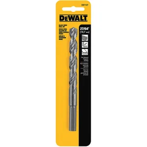 DEWALT DW1127 Drill Bit Hss 27/64 Inch Black Oxide | AF8PKA 29EG28