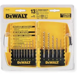 DEWALT DW1363 13 Piece Drill Bit Set | AE4TCA 5MP38