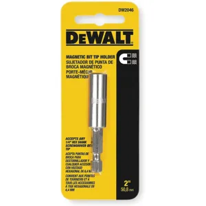 DEWALT DW2046 Magnetic Bit Tip Holder 1/4 Inch 2 Inch Length | AC2JFV 2KLT5