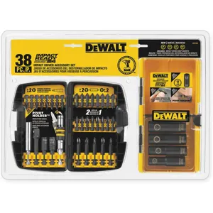 DEWALT DW2169 Impact Ready Driver Set 1/4 Inch Drive 38 Pc | AB8YDR 2AEX8