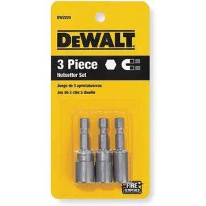 DEWALT DW2224 Nutdriver Set 3 Piece | AC9XAP 3LA71