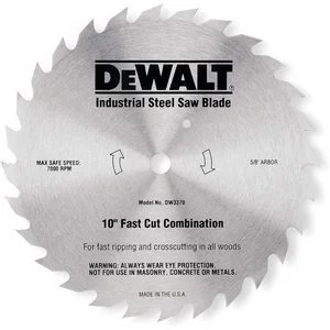 DEWALT DW3329 Circular Saw Blade Steel 7-1/4 Inch 68 Teeth | AD8LWC 4KX53