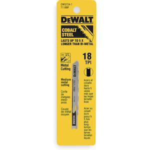 DEWALT DW3724-5 Jigsaw Blade U-shank 3 Inch Length - Pack Of 5 | AE4WDW 5NF53