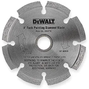 DEWALT DW4710 Diamond Saw Blade Segmented Rim Diameter Rpm | AD8MEM 4KZ51