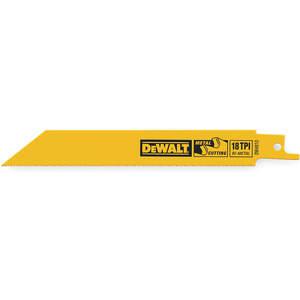 DEWALT DW4807 Reciprocating Saw Blade 4 Inch Length - Pack Of 5 | AD9KPZ 4TF60