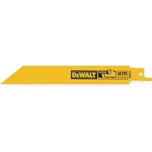 DEWALT DW4821 Reciprocating Saw Blade 8 Inch Length - Pack Of 5 | AD9KQG 4TF74