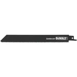 DEWALT DW4843 Reciprocating Saw Blade 8 Inch Length - Pack Of 5 | AE6UWD 5VC46