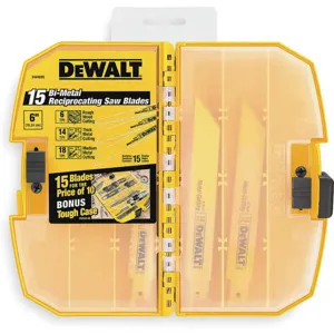 DEWALT DW4890 Reciprocating Saw Blade Set 6 Inch Length | AD7DYQ 4DV61