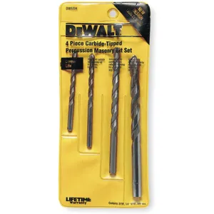 DEWALT DW5204 Hammer Drill Bit Set (2) Cutter Heads | AD9BTM 4PC22