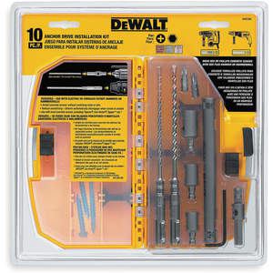 DEWALT DW5366 Hammer Drill Bit Set (2) Cutter Heads | AA9WCR 1GEF8
