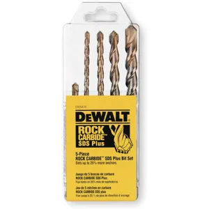 DEWALT DW5470 Hammer Drill Bit Set (5) Pieces | AD9LBH 4TG60