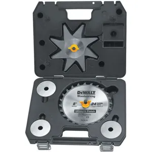 DEWALT DW7670 Dado Blade Set 8 In.d 29/32 Inch Width Stacked | AA6NNJ 14K258