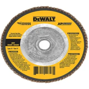 DEWALT DW8368 Flap Disc 5 Inch D Grit 80 5/8-11 | AB4VJA 20G191