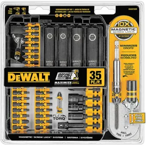 DEWALT DWA2T35IR Impact Ready Screwdriving Set 35 pcs. | AG9LRN 20UH15