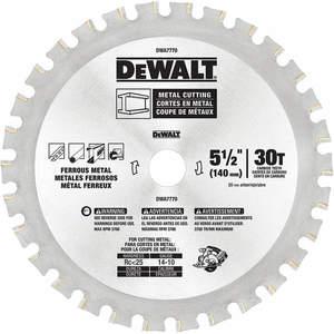 DEWALT DWA7770 Circular Saw Blade Steel 5-1/2 Inch | AH2WTH 30HJ84