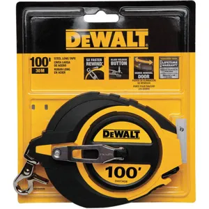 DEWALT DWHT34036 Tape Measure 100 Feet Steel Closed | AG2BBY 31CL10