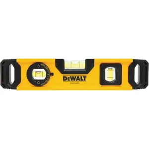 DEWALT DWHT43003 Magnetic Torpedo Level Aluminium 9 Inch | AH3CEC 31CN11