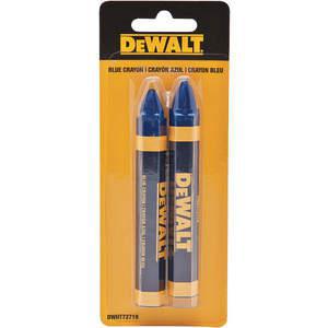 DEWALT DWHT72719 Lumber Crayon Blue 1/2 Inch Tip Pk2 | AG2BDK 31CN50