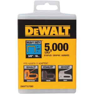 DEWALT DWHTTA7065 Hochleistungsklammer 25/64 3/8 Bein – Packung mit 5000 Stück | AB7ZBN 24T319