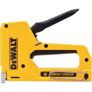 DEWALT DWHTTR130LH Staple Gun Manual Heavy Duty Narrow Crown | AH3CET 31CN63