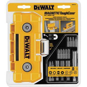 DEWALT DWMTC15 Magnetic Tool Case Impact Ready 15 Pcs | AE7EJE 5XFA5