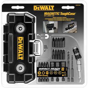 DEWALT DWMTCIR20 Magnetischer Werkzeugkoffer, schlagfest, 20 Stück | AE7EJF 5XFA6