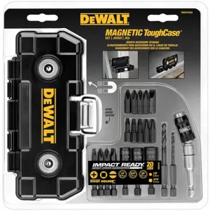 DEWALT DWMTCIR20 Magnetic Tool Case Impact Ready 20 Pcs | AE7EJF 5XFA6