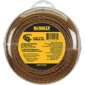 DEWALT DWO1DT802 String Trimmer Line 0.080 Inch Diameter 225 Feet | AH9KRE 40CA28