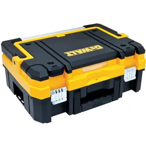 DEWALT DWST17808 Portable Stackable Tool Box 13 Width x 4-1/2 Depth x 5 Height | AH2GRE 28AD32