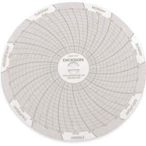 DICKSON C017 Paper Chart, 4 Inch, -20 To 120 Deg. F, 7 Day Recording, Pack Of 60 | AB2GKU 1LXJ9