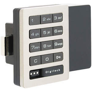 DIGILOCK ATS-619-01-01-GR01 Shared Use Keypad Locks Without Pull Handle | AD7TVG 4GGY2