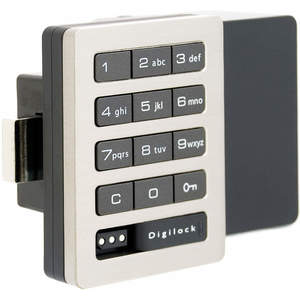 DIGILOCK ATS-619-01-0D-GR01 Tastaturschlösser zur gemeinsamen Nutzung ohne Zuggriff | AD7TVJ 4GGY4