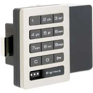 DIGILOCK ATS-619-01-0D-GR01 Shared Use Keypad Locks Without Pull Handle | AD7TVJ 4GGY4