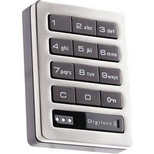 DIGILOCK DAK1-ATS1-619-01-02 Electronic Keyless Lock Keypad or Coded | AH9VYN 45DN80
