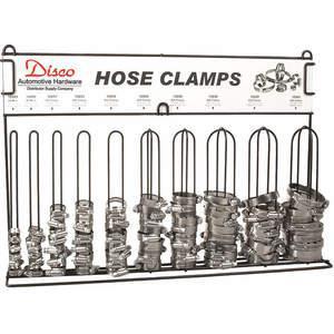 DISCO 8701 Hose Clamp Assortment 100 Pc | AA4LZM 12U255