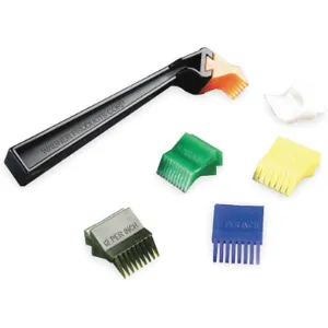 DIVERSITECH T-100 Fin Comb Kit 1 Handle Six Heads | AC4BYY 2YJ76