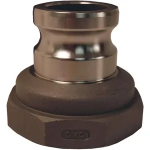 DIXON 3040-A-AL Adapter Coupling, Male Adapter x 4 Inch Female NPT, Aluminium, 3 Inch Size | AB8QBA 26W624