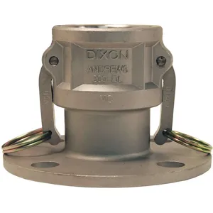 DIXON 300-DL-SS Coupling Adapter, 3 Inch Size, Coupler x ASA Flange, Stainless Steel | AB8QDU 26W687