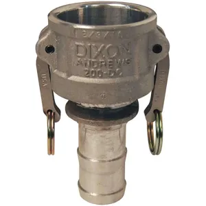 DIXON 4030-C-AL 4 Inch Female Coupler x 3 Inch Hose Shank, 356T6 Aluminium | AB8QBH 26W631