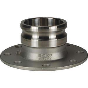 DIXON 400-AL-SS Adapter, 4 Inch Size, 316 Stainless Steel, 150# ASA Flange | AB8QDN 26W682
