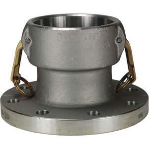 DIXON 400-DL-SS Coupler, 4 Inch Size, 316 Stainless Steel, 150# ASA Flange | AB8QDV 26W688