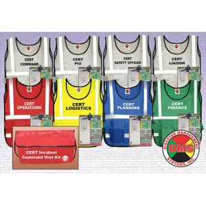 DMS DMS 05313 Cert Ics Vest Kit 8 Vests | AC7ECT 38E579