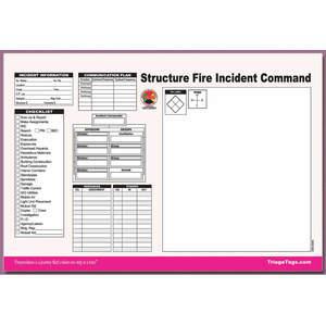 DMS DMS 05564 Structure Fire Ics Worksheet 25pk | AC7EDZ 38E611