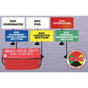 DMS DMS 05760 Eoc Small Tabletop Flag Kit 6 Flags | AC7EEP 38E632