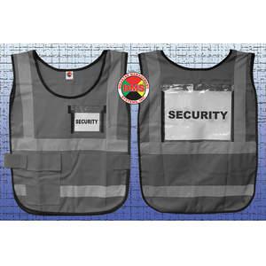 DMS DMS-05837 Safety Vest Gray Nylon | AF7ETX 20XM06